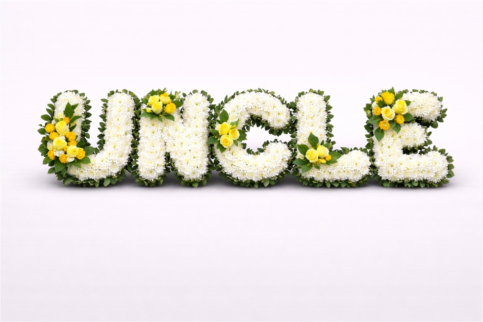 Funeral Flowers | Funeral Letters | UNCLE Foliage edge