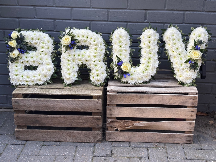 Funeral Flowers | Funeral Letters | BRUV letters