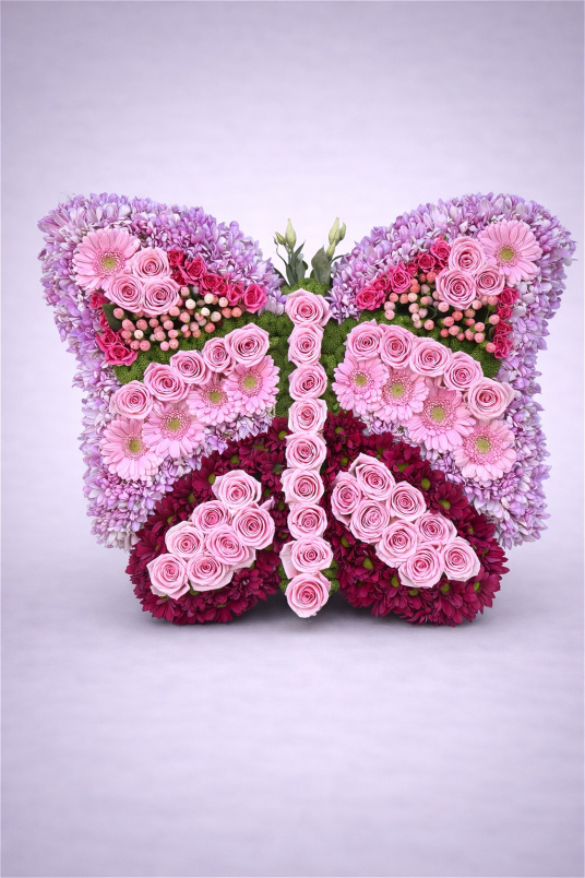 Funeral Flowers | Personal Tributes | Butterfly Tribute