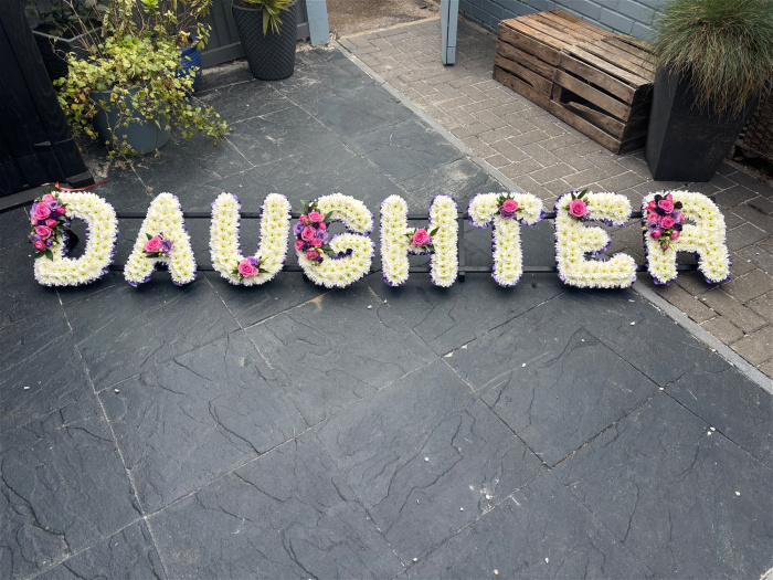 Funeral Flowers | Funeral Letters | DAUGHTER