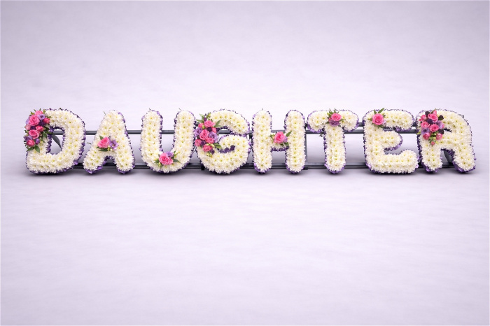 Funeral Flowers | Funeral Letters | DAUGHTER Tribute