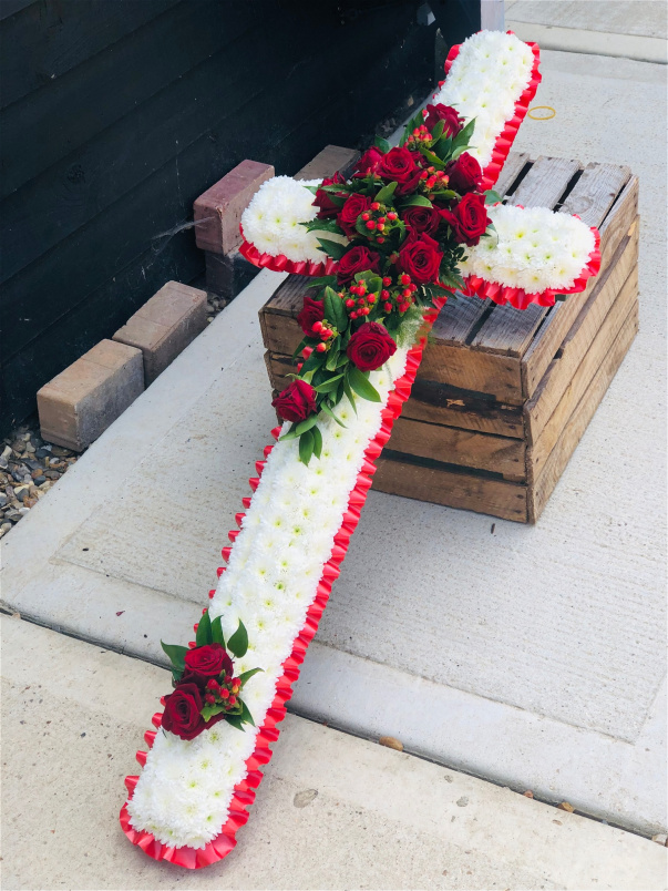 Crosses | Funeral Flowers | Religious Tributes | Based Cross
