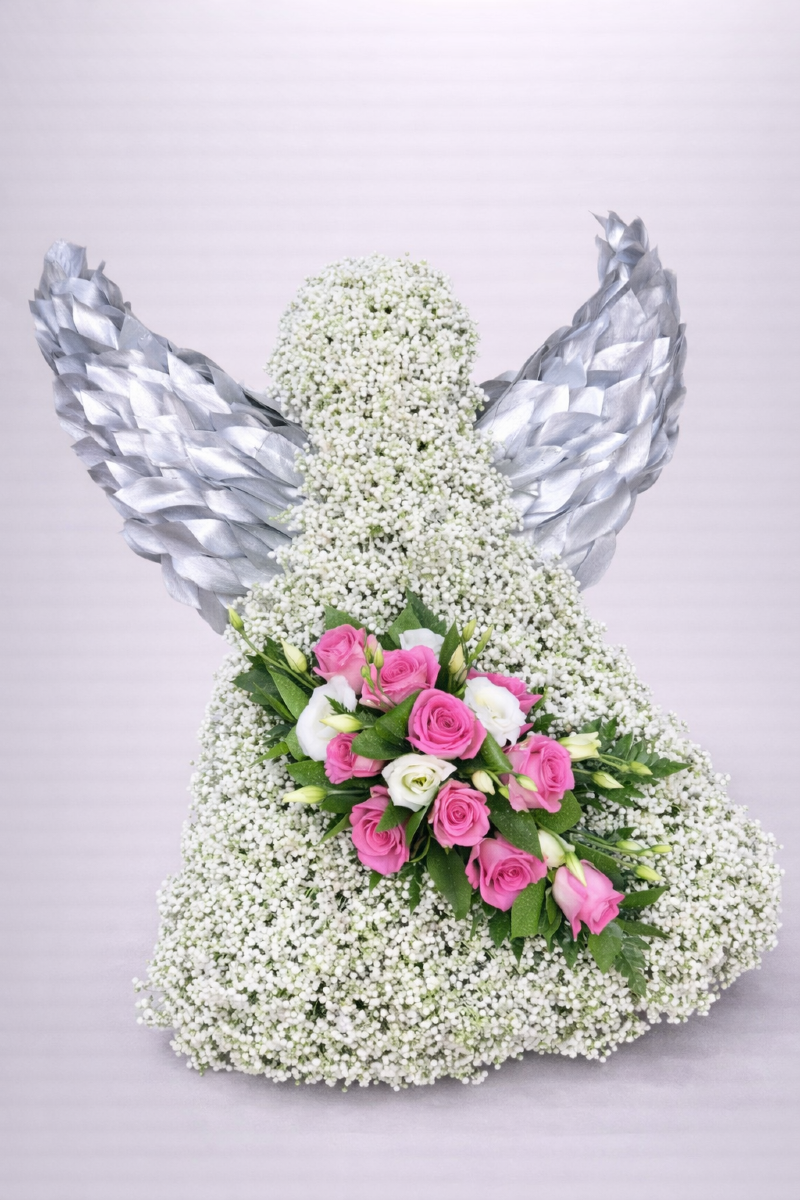 Vanilla Blue Flowers | Colchester | Funeral Flowers Colchester Funeral Tributes Sympathy Flowers