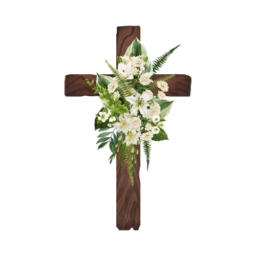 Vanilla Blue Flowers | Colchester | Funeral Flowers