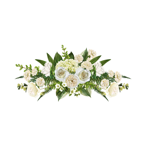 Vanilla Blue Flowers | Colchester | Funeral Flowers