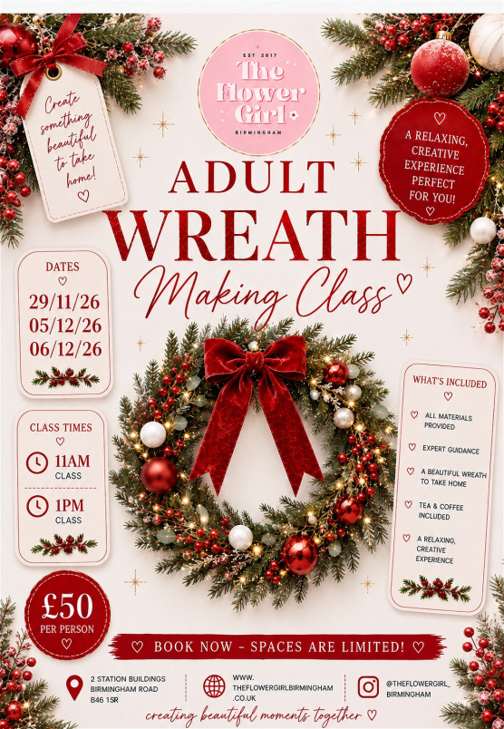 Christmas Wreaths | Workshops | Christmas Wreath Workshop