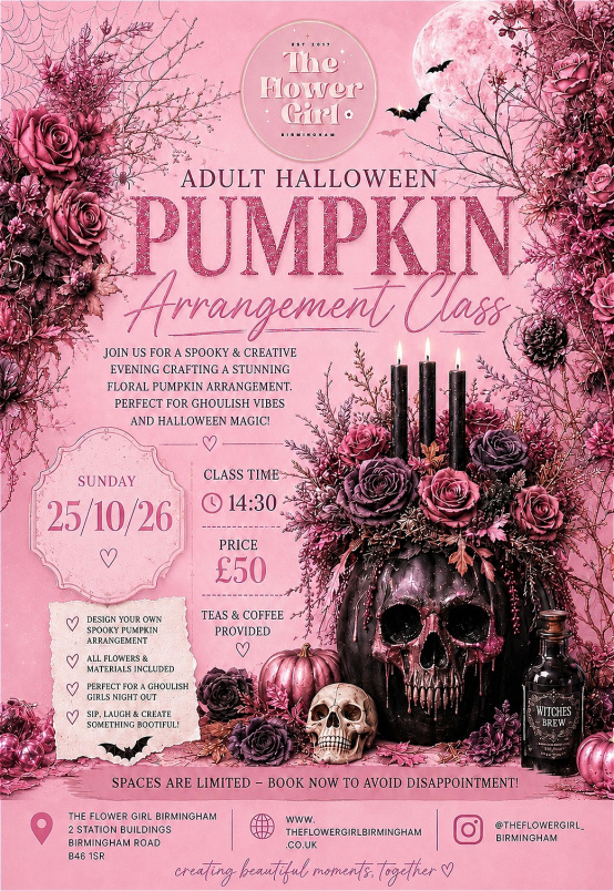 Workshops | Adult Pumpkin work shop