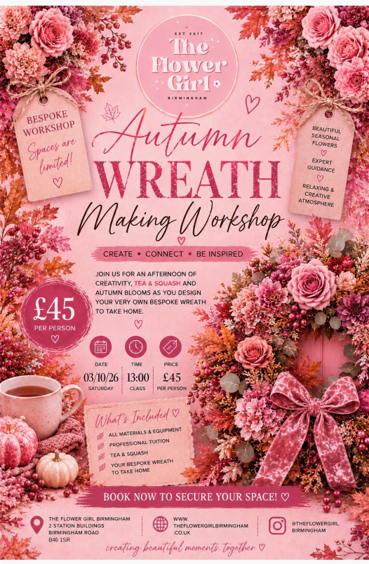Workshops | Autumn Door Wreath Workshop