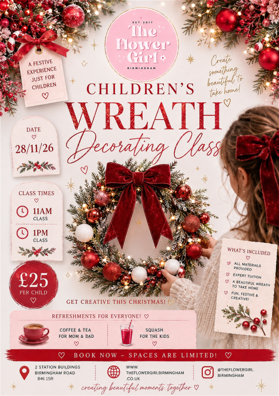 Christmas Wreaths | Workshops | Children’s Christmas wreath workshop