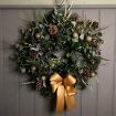 Christmas Wreaths & Arrangements | Golden Wreath