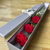Valentine Flowers | 3 Red Roses boxed