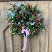 Christmas Arrangements & Wreaths | Bespoke Door Wreath