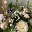 Christmas Arrangements & Wreaths | White Christmas Bouquet
