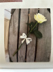 Sympathy & Funeral Tributes | Single Rose with bow