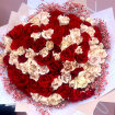 Shop by Price £150+ | 100 Red and Nude Roses