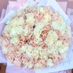 Shop by Price £150+ | 100 Pink and White Roses