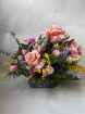 Arrangements | Mother's Day | Valentine - Hat Box Arrangements | Alina's Choice - Country Style Basket Arrangement