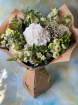 Bouquets | Christmas Flowers | Elegant White Hand Tied Bouquet