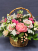 Arrangements | Mother's Day | Valentine - Hat Box Arrangements | Alina's Choice - Basket arrangement