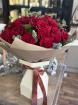 Bouquets | Christmas Flowers | Valentine Flowers - Hand Tied Bouquet | Ruby Reds Rose Bouquet