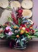 Christmas Flowers | Christmas Contemporary arrangement