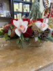 Christmas Flowers | Table arrangement in ceramic oval pot
