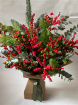 Christmas Flowers | Christmas Berries Bouquet