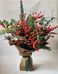 Christmas Flowers | Christmas Berries Bouquet