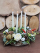 Christmas Flowers | Advent wreath with candles