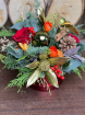 Christmas Flowers | Christmas Hat Box Arrangement