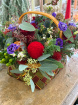 Christmas Flowers | Christmas Basket