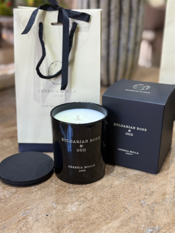 Luxury Candles | Bulgarian Rose &Oud Candle Set