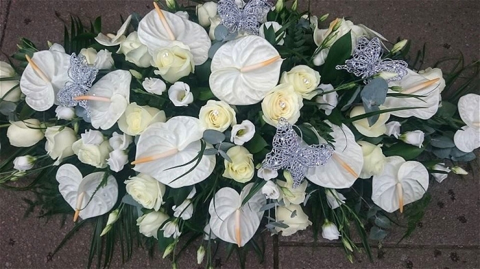 Sympathy | Contemporary Coffin Spray