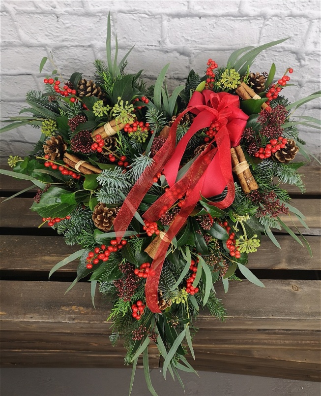 Christmas | Funerals | Rustic Winter Heart