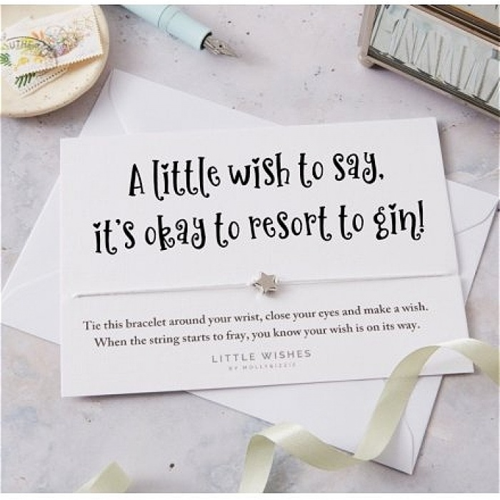 Gifts | Upsell gifts | RESORT TO GIN WISH BRACELET
