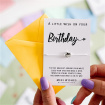 Gifts | Upsell gifts | Mini Wishes On Your Birthday