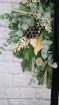 Door Wreaths | Black Velvet  ~ Fresh Door Wreath