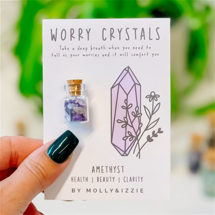 Gifts | Upsell gifts | Amethyst Worry Crystals