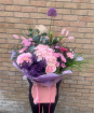 Bouquets | Pink and Mauve Hand-Tied Bouquet