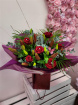 Valentines Collection | Romance Rose and Lily Bouquet in Shades of Red