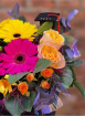Graduation Flowers | Graduation Vibrant Cube Bag