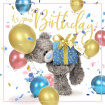 Gifts | Upsell gifts | It's Your Birthday! Bear Holding Present 3D Lenticular Card