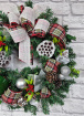 Christmas | Door Wreaths | Isle of Aaran Faux Door Wreath