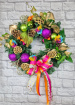 Christmas | Door Wreaths | Christmas Pride Faux Door Wreath