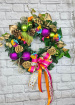 Christmas | Door Wreaths | Christmas Pride Faux Door Wreath