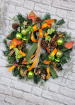 Christmas | Door Wreaths | Gingerbread Dreams Faux Door Wreath