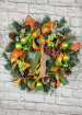 Christmas | Door Wreaths | Gingerbread Dreams Faux Door Wreath