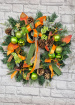 Christmas | Door Wreaths | Gingerbread Dreams Faux Door Wreath