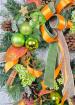 Christmas | Door Wreaths | Gingerbread Dreams Faux Door Wreath