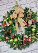 Christmas | Door Wreaths | Jingle Bells Faux Door Wreath